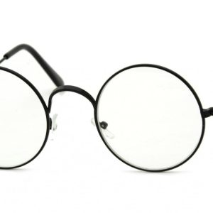 Okulary oprawki OKRĄGŁE Zerówki Uniseks - a'la Lenonki 3147-3