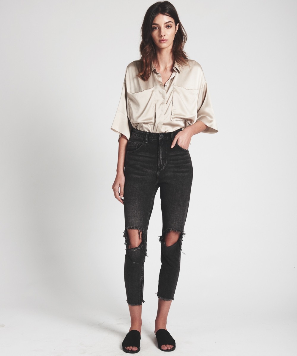 ONETEASPOON SPODNIE "DOUBLE BASS FREEBIRDS"