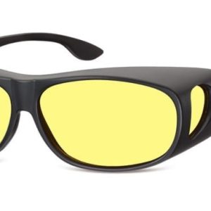 Żółte Okulary z Polaryzacją HD Fit Over dla Kierowców, nakładane na Korekcyjne FO2I