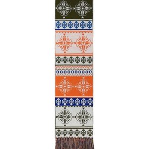 DZIANINOWY SZALIK W ETNICZNY WZÓR