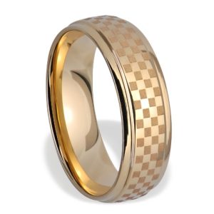 Obrączka z żółtego złota ŁN-03Z-k