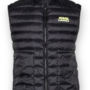 KAMIZELKA PUCHOWA Z LOGO