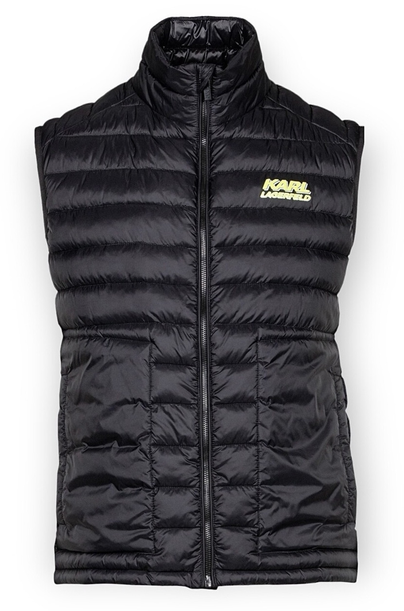 KAMIZELKA PUCHOWA Z LOGO