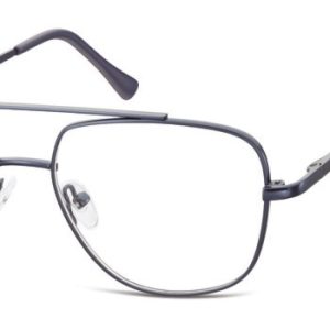 Okulary oprawki Pilotki zerówki metalowe korekcyjne 787B granatowe