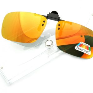 Nakładki lustrzane polaryzacyjne na okulary korekcyjne + ETUI - NA-163A