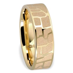 Obrączka z żółtego złota ŁN-06Z-m