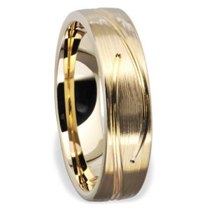 Obrączka z żółtego złota ŁN-10Z-m