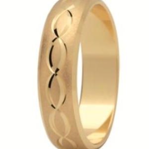 Obrączka z żółtego złota ST-125Z-m
