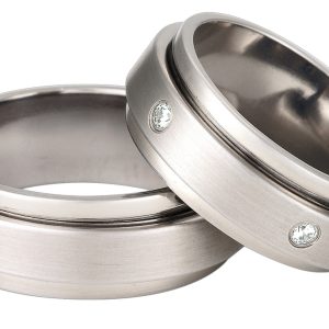 Obrączka z tytanu SWT-27/8-cyr