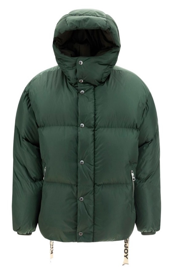 KURTKA PUCHOWA Z LOGO "ICONIC KHRISMAN"