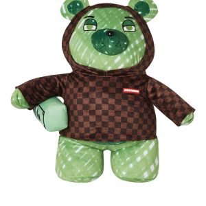 PLECAK W KSZTAŁCIE PLUSZOWEGO MISIA "SHARKS IN PARIS FADE AWAY HOODIE MONEYBEAR"