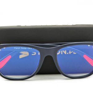 Okulary męskie z filtrem światła niebieskiego do komputera zerówki POL-BLF-790KB