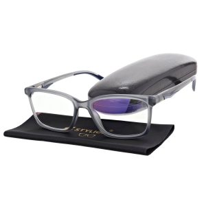 Męskie okulary +2.50 do czytania i komputera Blue Light ST339 szare