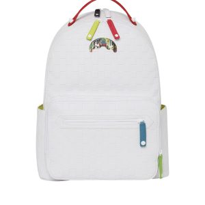 PLECAK Z OZDOBNYM TŁOCZENIEM I LOGO "SHOW UP SHOW OUT CARGO"