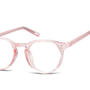 Okulary oprawki korekcyjne Lenonki zerówki transparentne Sunoptic CP123C