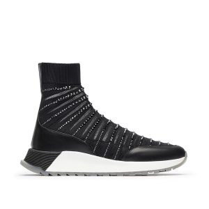 SKARPETKOWE SNEAKERSY ZDOBIONE KRYSZTAŁAMI