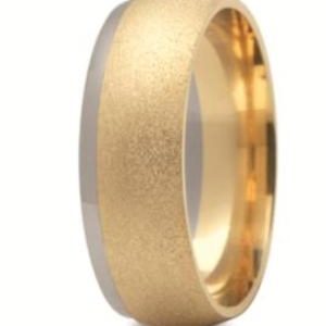 Obrączka z żółtego i białego złota ST-183ZB-k