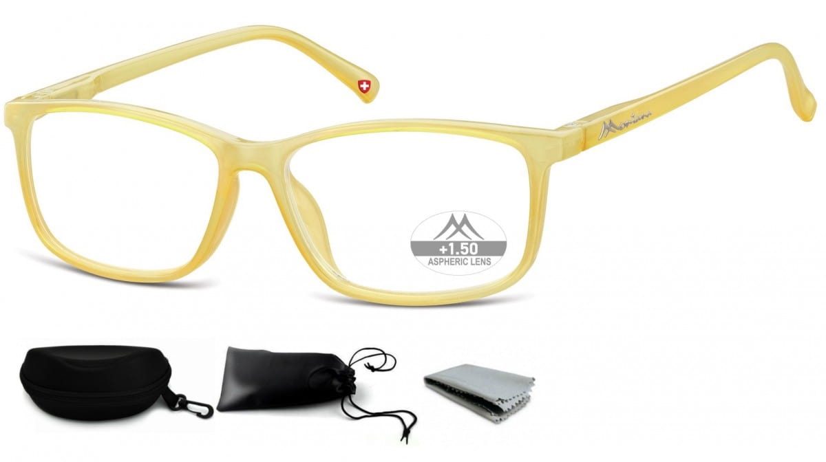 Asferyczne Okulary do Czytania Montana Plusy MR62C moc: +2,5