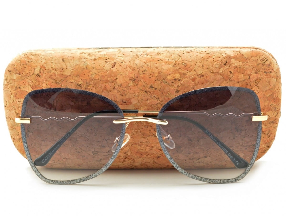 Damskie kocie okulary przeciwsłoneczne CODE Exclusive CO-232