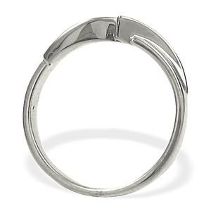 Pierścionek zaręczynowy z białego złota z diamentem CP-4006B