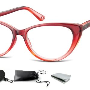 Plusy Okulary Do Czytania Kocie MR64B moc: +3,5