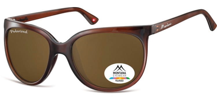 Damskie muchy okulary Montana MP19D polaryzacyjne