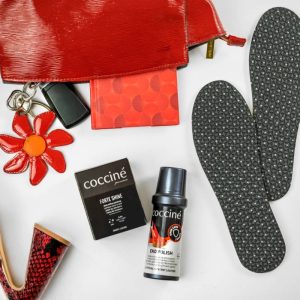 Pasta w płynie do skóry ekologicznej z gąbką bezbarwna Coccine