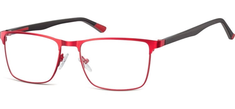 Okulary oprawki prostokątne stalowe Sunoptic 999G