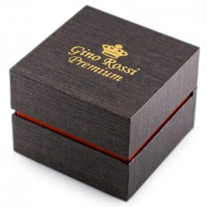 Prezentowe pudełko na zegarek - GINO ROSSI PREMIUM - BROWN