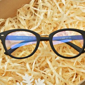 Okulary Kocie z filtrem światła niebieskiego do komputera zerówki CO-334K-1