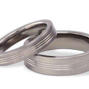 Obrączka z tytanu SWT-3/4-k