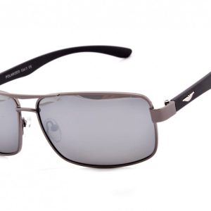 Męskie Klasyczne Polaryzacyjne okulary Lustrzanki czarne 82