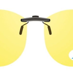 Nakładki na okulary korekcyjne żółte Pilotki polaryzacja do jazdy w nocy Montana C4C