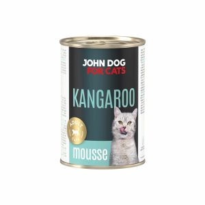 Karma mokra John Dog for Cats kangur mus - 400g
