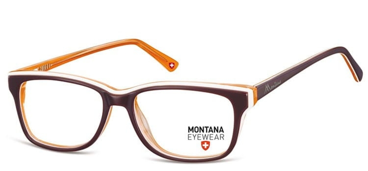 Okulary oprawki korekcyjne, optyczne nerdy Montana MA81C