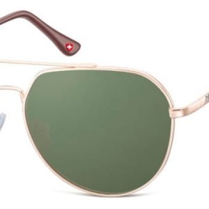 Okulary przeciwsłoneczne pilotki Montana S90E złoty/zielony