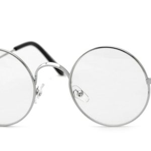 Okulary oprawki OKRĄGŁE Zerówki Uniseks - a'la Lenonki 3147-2