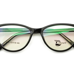 OPRAWKI OKULAROWE pod Korekcję KOCIE OKO Damskie ST2941F czarne