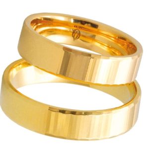 Obrączka z żółtego złota ŁK-03-EXTRA Light-k
