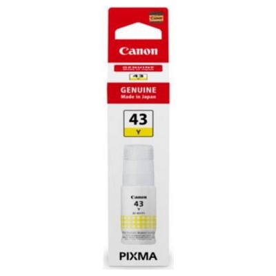 Tusz Oryginalny Canon GI-43 Y (4689C001) (Żółty) - DARMOWA DOSTAWA w 24h
