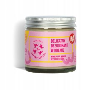 DEZODORANT W KREMIE BADAJ SIĘ 4 SZPAKI NATURALNY!