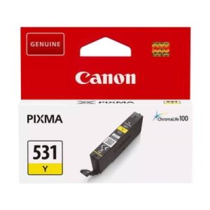 Tusz Oryginalny Canon CLI-531 Y (6121C001) (Żółty) - DARMOWA DOSTAWA w 24h