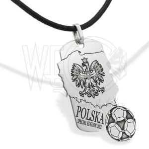 Nieśmiertelnik ze srebra Polska WEC-S-NW-2