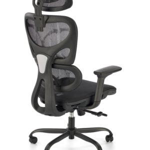 Fotel gabinetowy siatka czarny Gotard