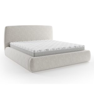 Łóżko tapicerowane Diun 140x200 cm z pojemnikiem i stelażem