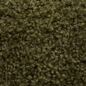 Fotel wypoczynkowy Avis, obłe kształty, zielony, boucle