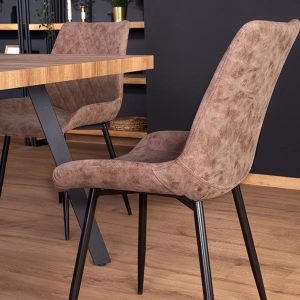 Stół rozkładany orzech miodowy mat 160 - 220 x 90 cm Berlin