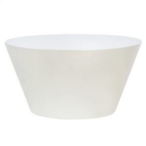 Stolik kawowy Eclipso, 60 cm, kremowo-biały, glossy