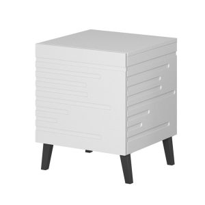 Komplet szafek nocnych biała mat 44 cm Ikon