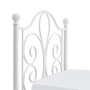 Łóżko dziecięce białe 90x200 cm Panama